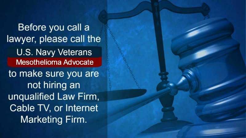 us navy veterans mesothelioma advocate